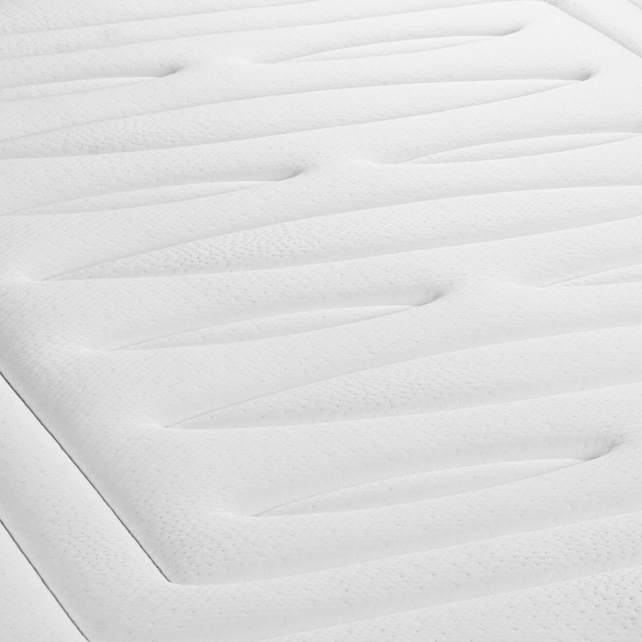 Royal Palace Bedding Matelas à mémoire de forme Nottingham blanc - 180x200 cm
