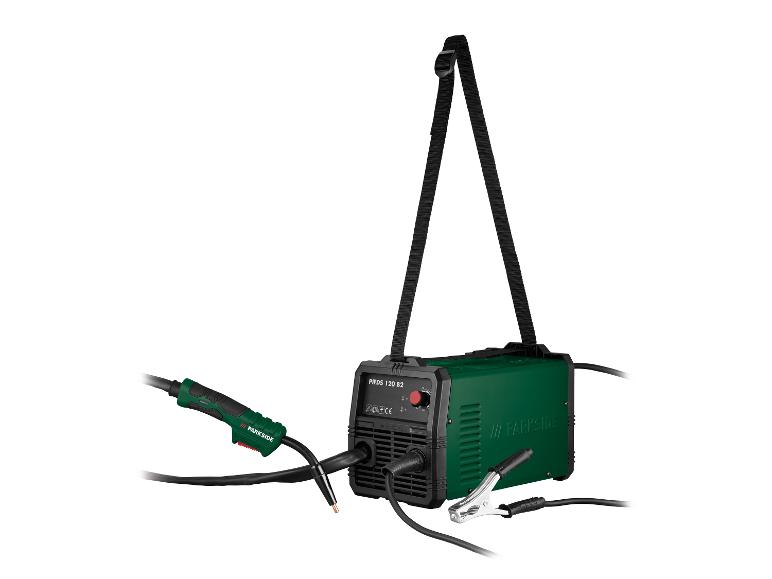 Inverter lasapparaat met automatische laskap