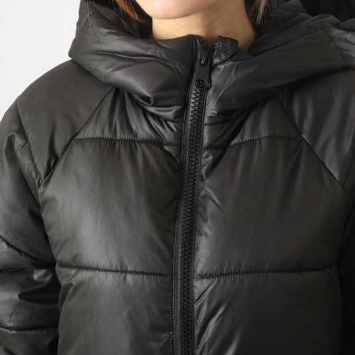 Doudoune Capuche Femme Longue Willow Noir