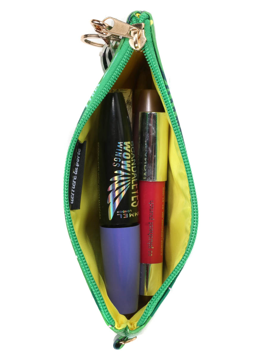 Trousse de toilette DerriÀre la porte Paix Merci pour cette AnnÀe Feuillage