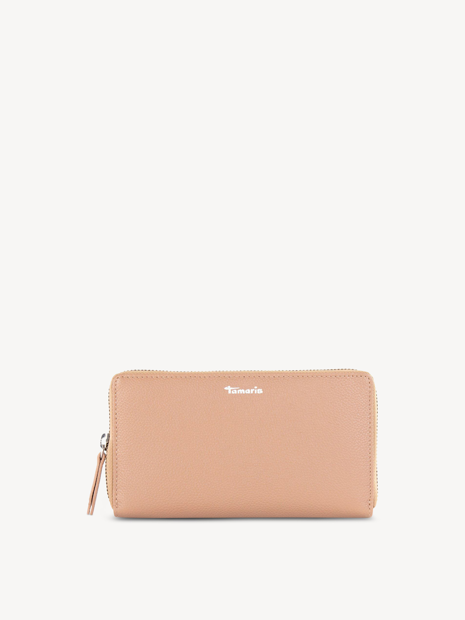 Leren Portemonnee - beige