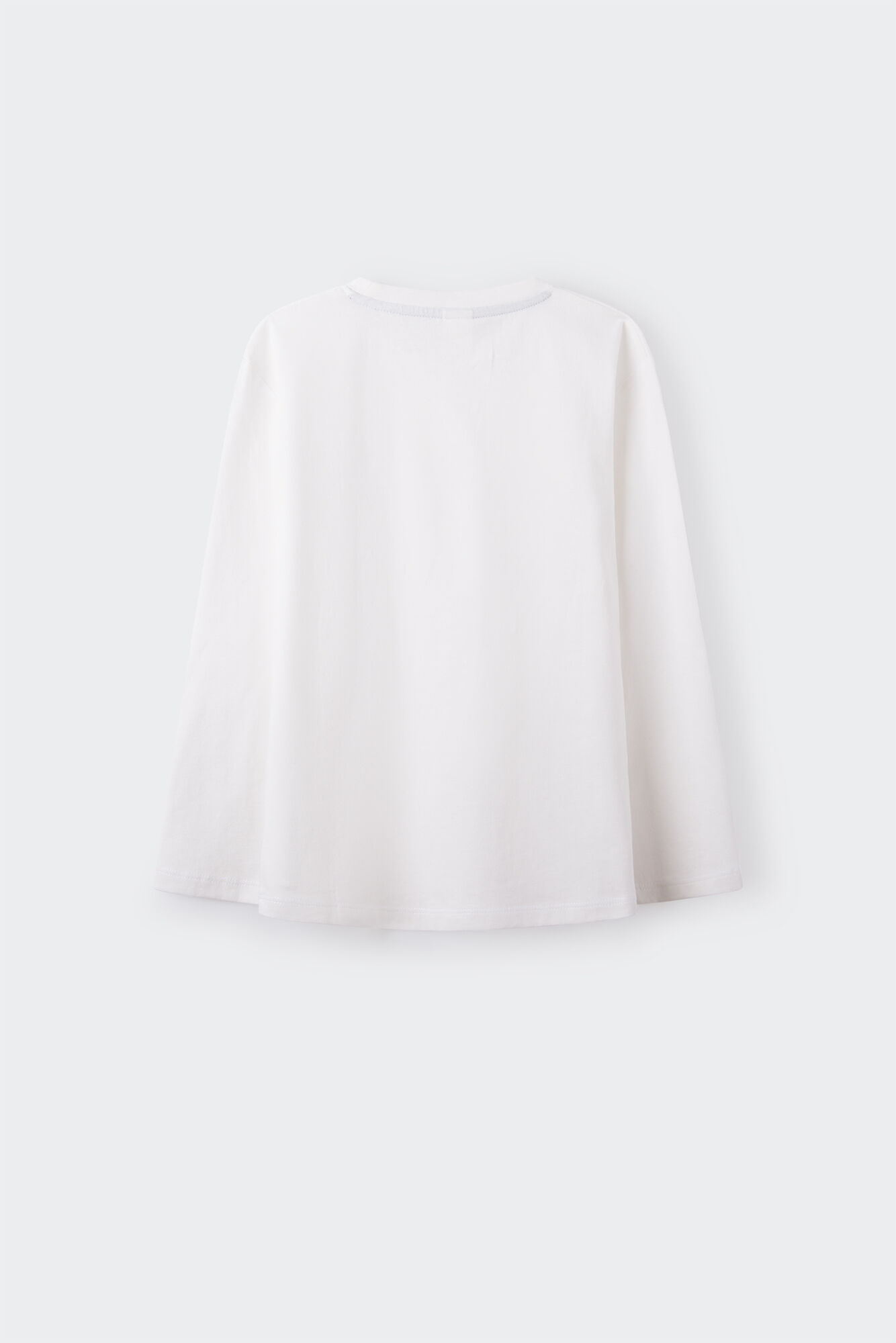 Camiseta básica com logo para meninos
