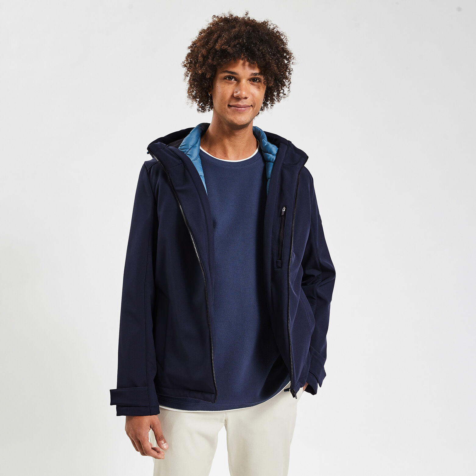 Blouson 3 en 1 Bleu