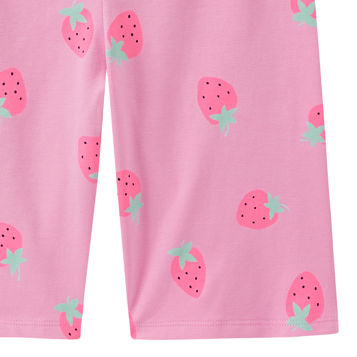 Yigga Mädchen Radler mit Allover-Print pink / rosa