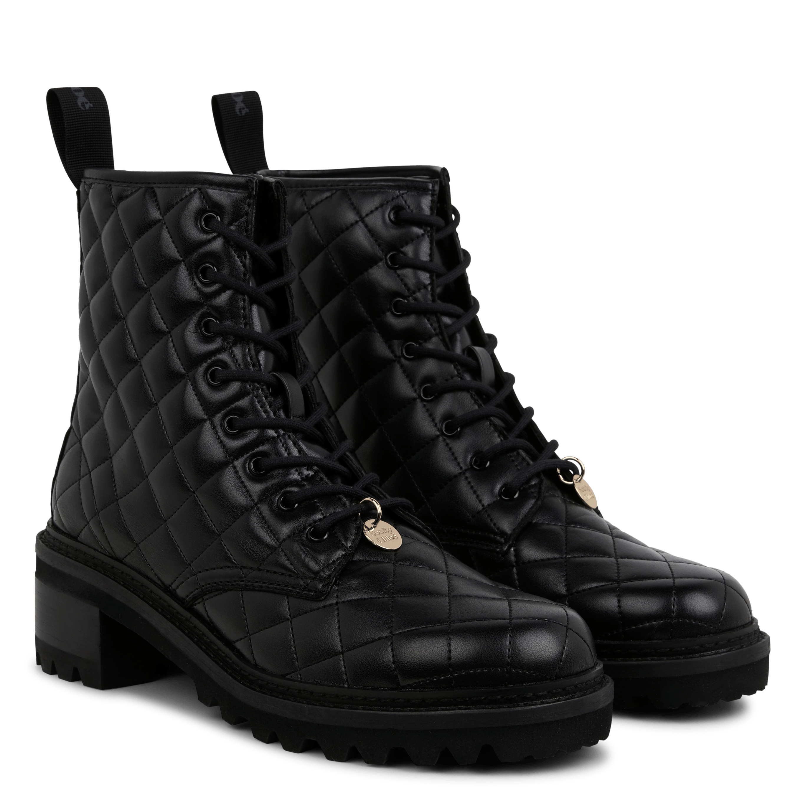 JODIE - Boots en cuir | Noir