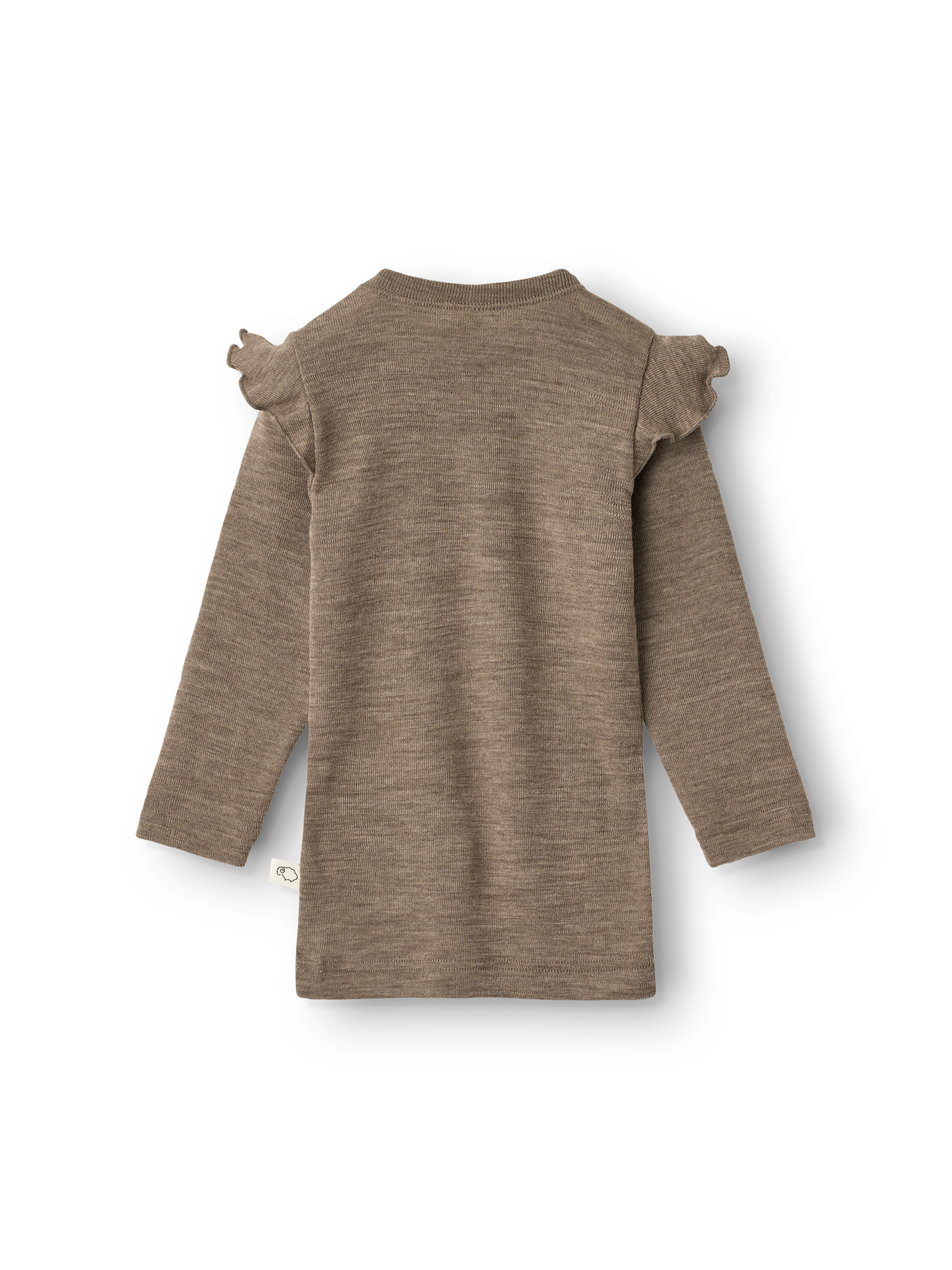 Shirt van merinowol voor baby's