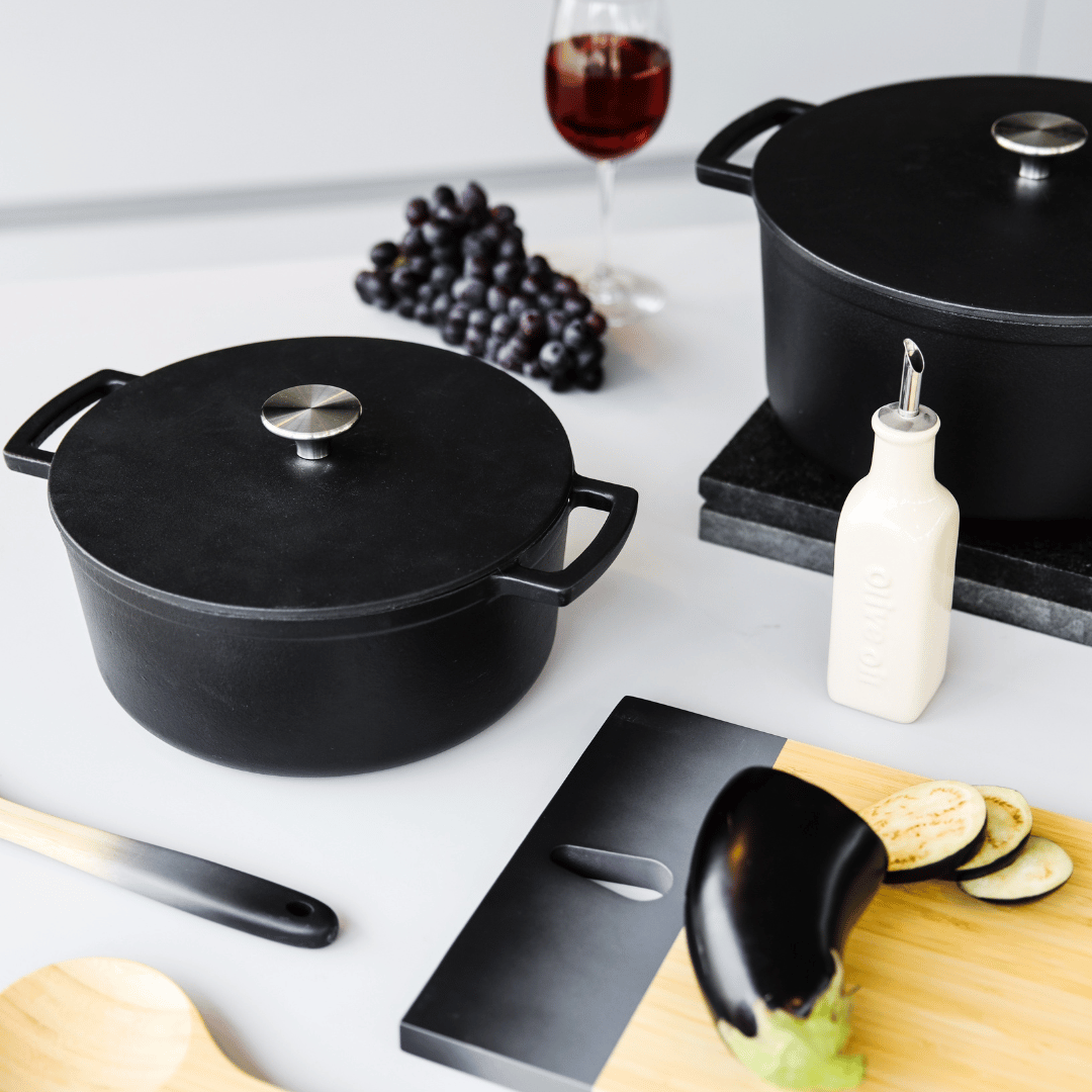 Signature Gietijzeren Braadpan 24 cm - 4 liter