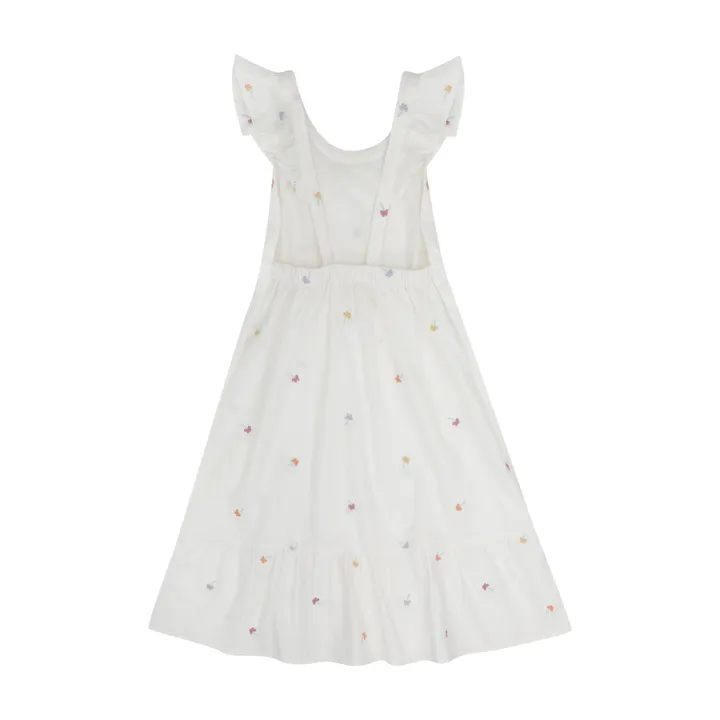 Jenest Robe Fleurs Josephine | Blanc