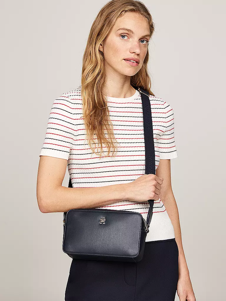 TOMMY HILFIGER Tasche - Umhängetasche  dunkelblau