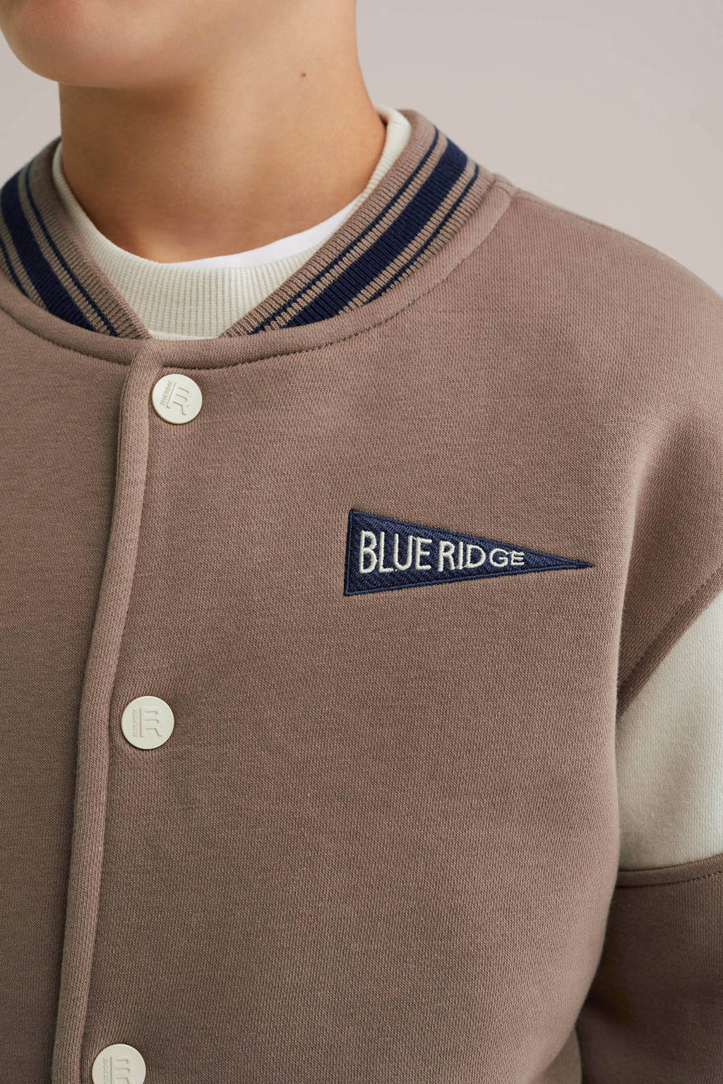 WE Fashion Blue Ridge bomberjack beige