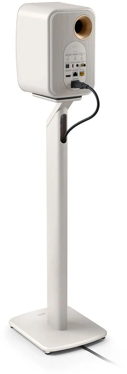 KEF Stand S1 Blanc pour LSX2 Wireless (la paire) Pieds pour enceintes