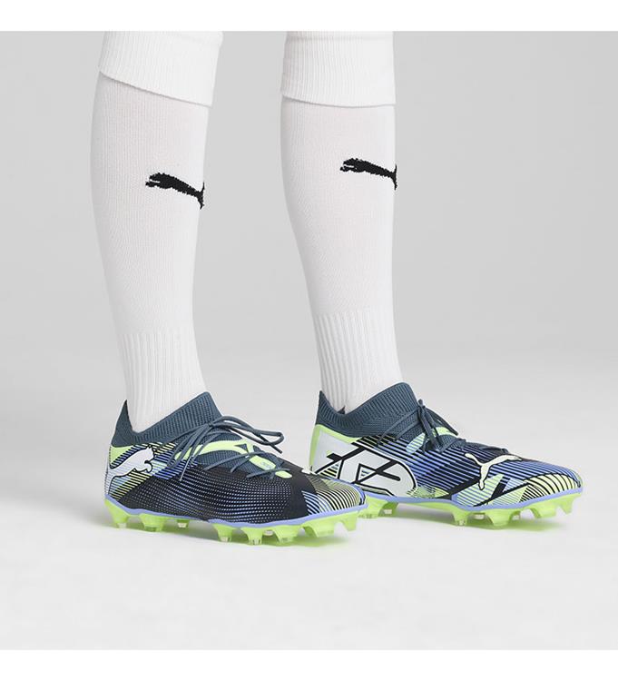 PUMA FUTURE 7 MATCH FG/AG 107931 GRAY-SKIES-PUMA-WHITE-FIZZY-AP