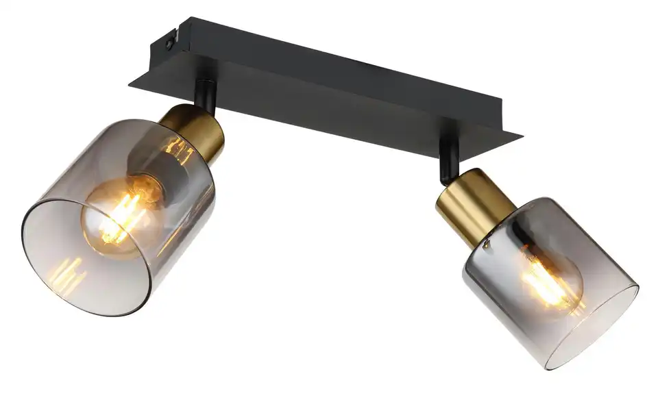 Deckenstrahler 18,2 cm 2-flammig 25 cm