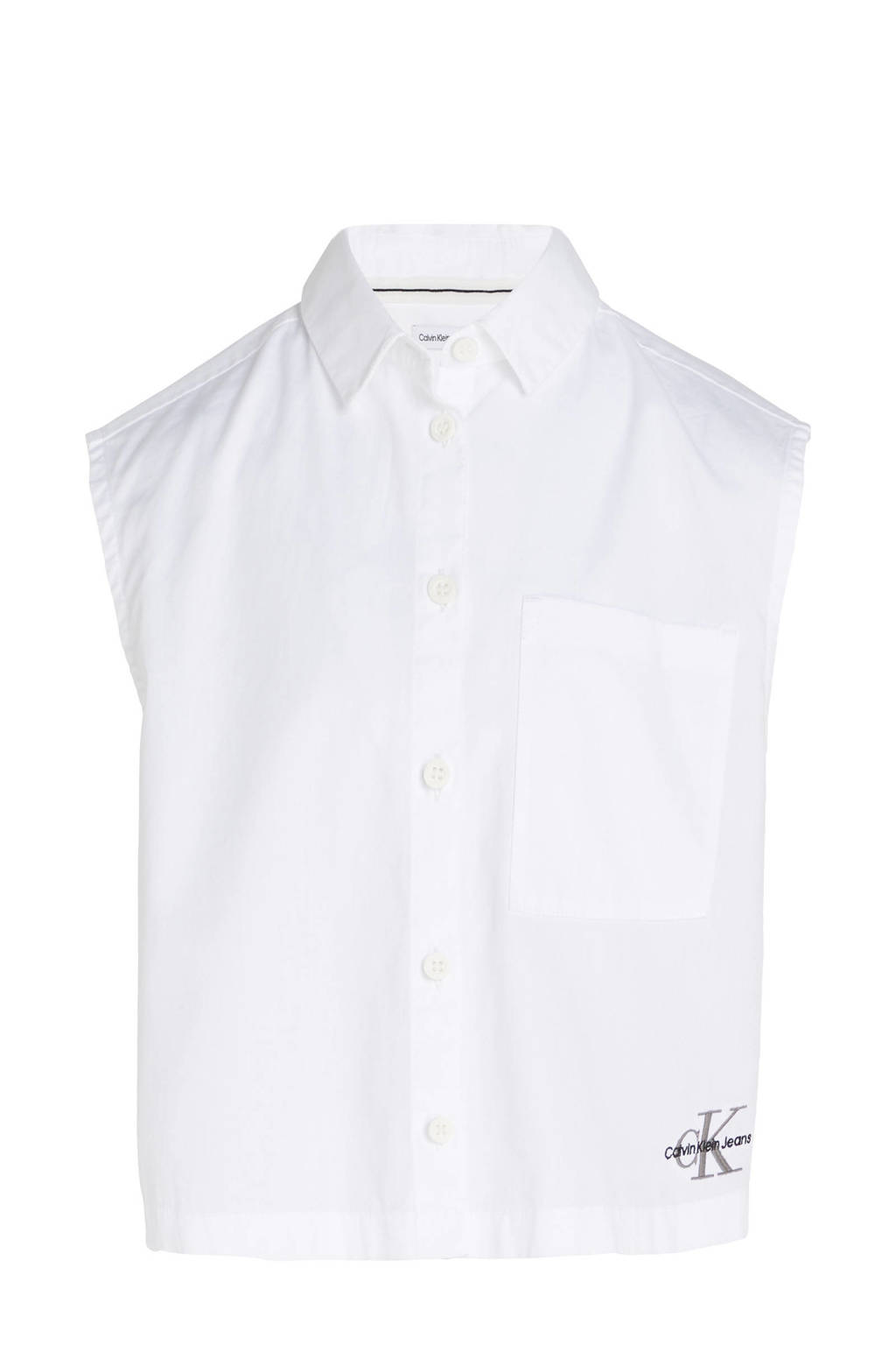 Calvin Klein blouse wit