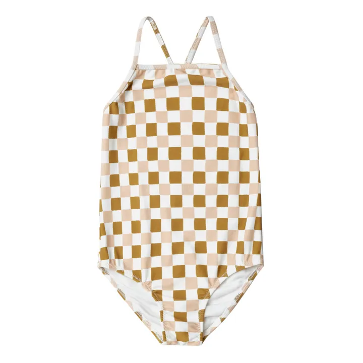 Rylee + Cru Maillot de Bain Carreaux | Ocre
