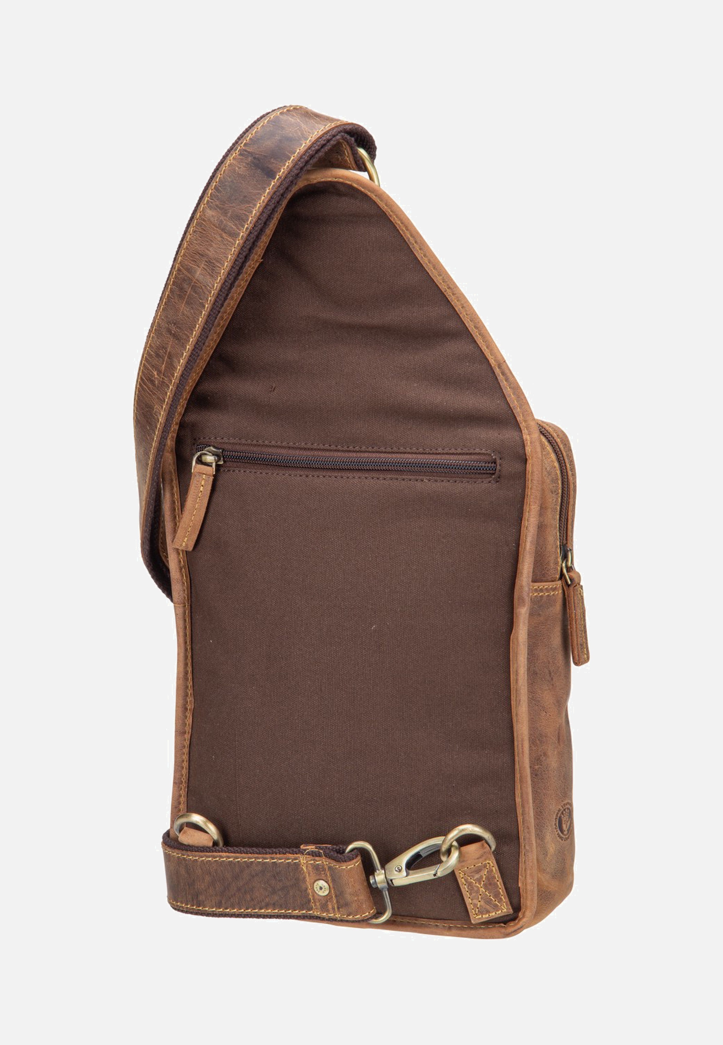 Vintage Crossbody Sattelbraun - Crossbody Bag