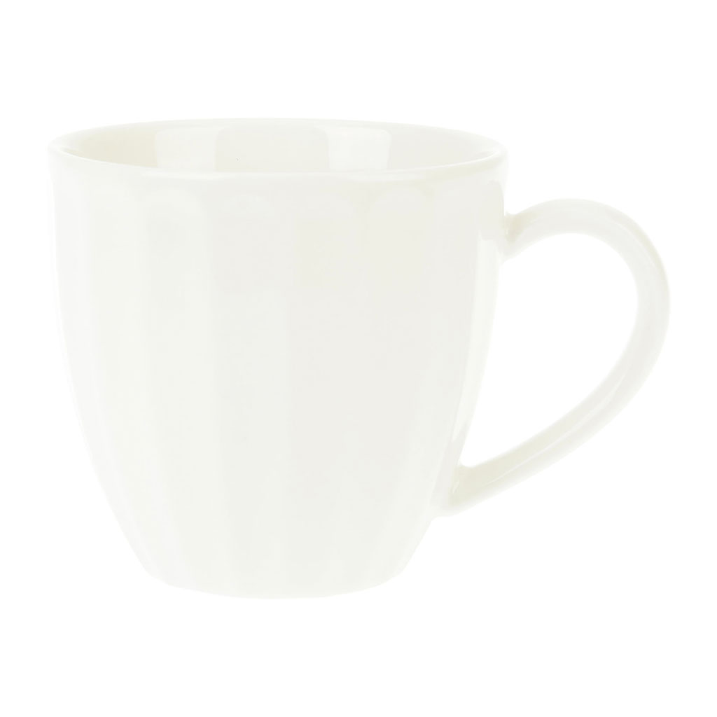 Tasse porcelaine SOUVENIRS blanc 21cl - LETHU