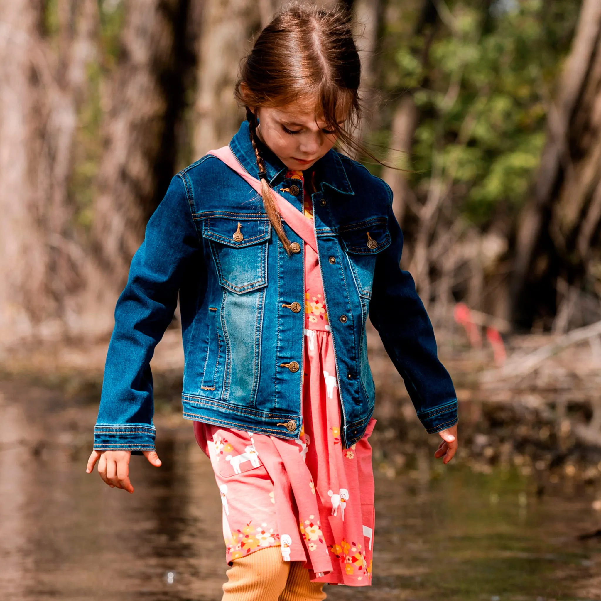 Deux par Deux Robe Jardin Hivernal 7-10ans