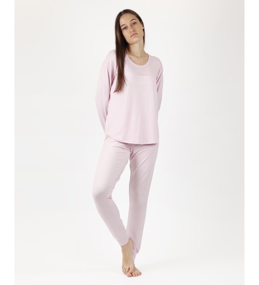 Pijama de manga comprida Admas The Silence