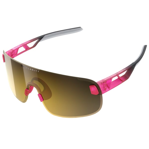 Lunette vélo POC ELICIT FLUORESCENT PINK/URANIUM BLACK TRANSLUCENT