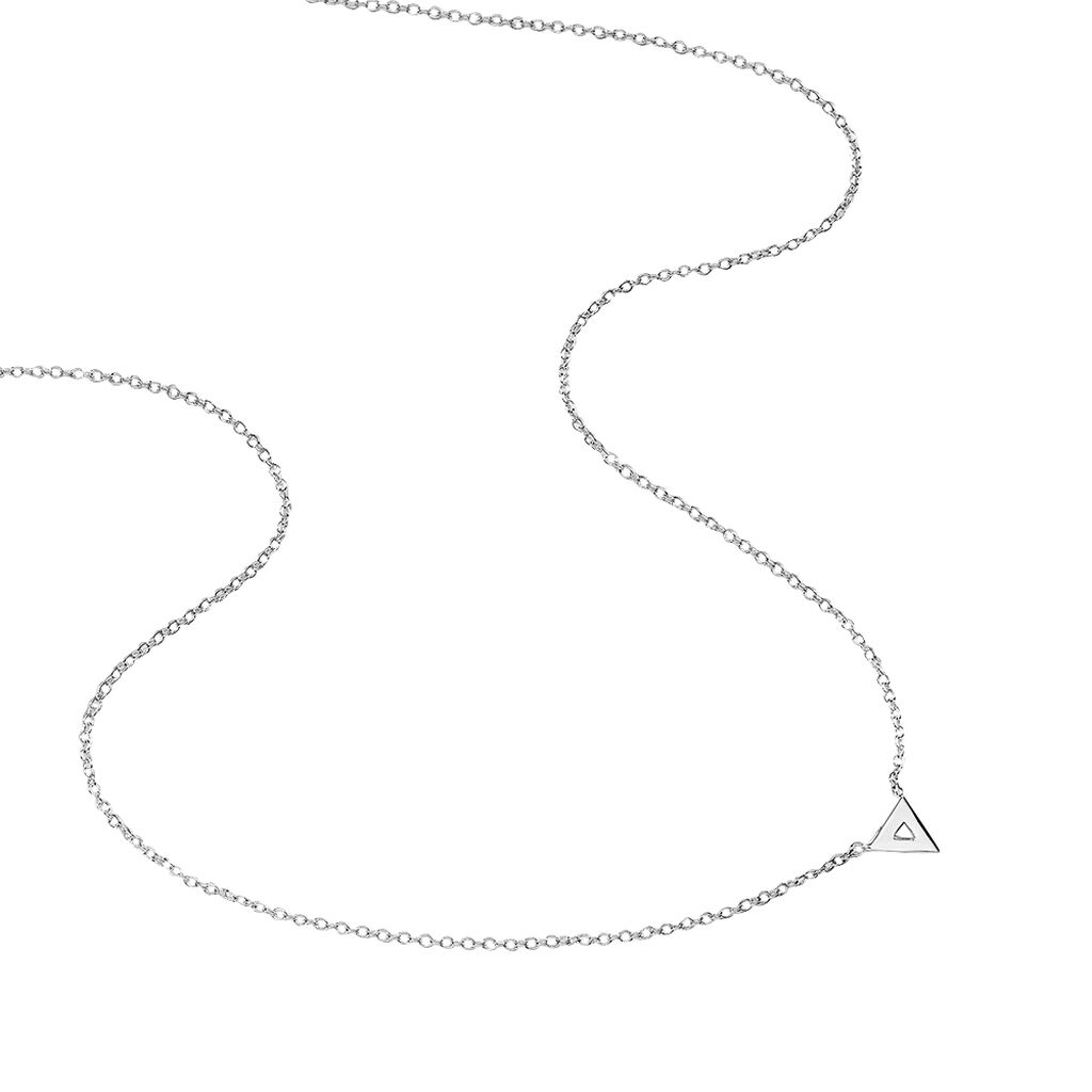 Collier Severine Argent Blanc