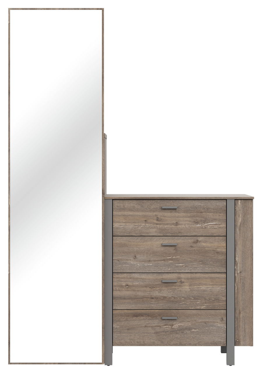 Hom´in Kommode mit Spiegel MANHATTAN