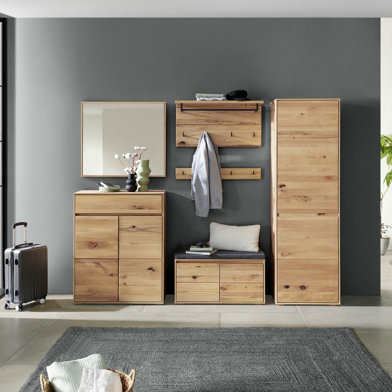 Cantus Garderobenpaneel-Set NANTO
