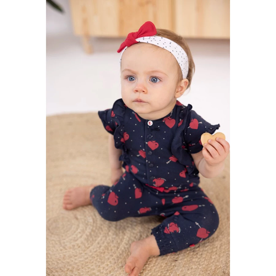 Feetje Jumpsuit Pomme D'Amour Marine