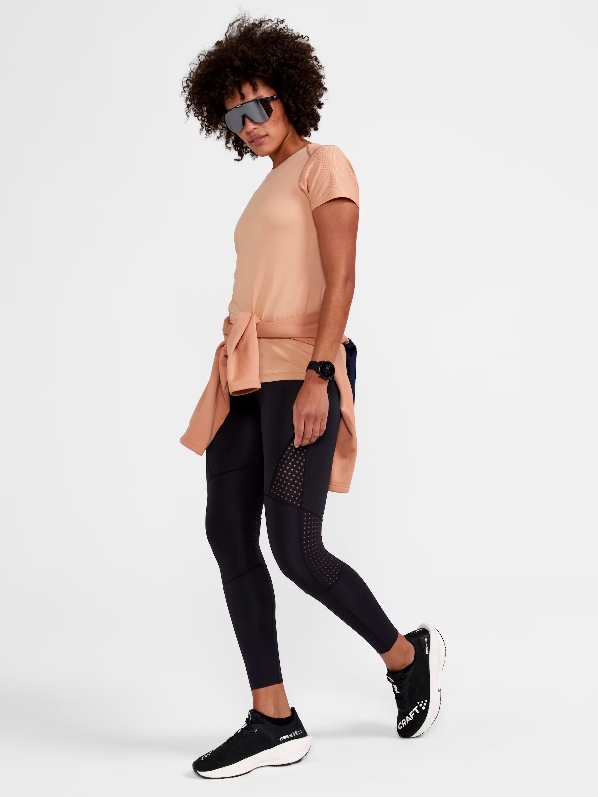 ADV Essence SS Slim Tee Dame Peach
