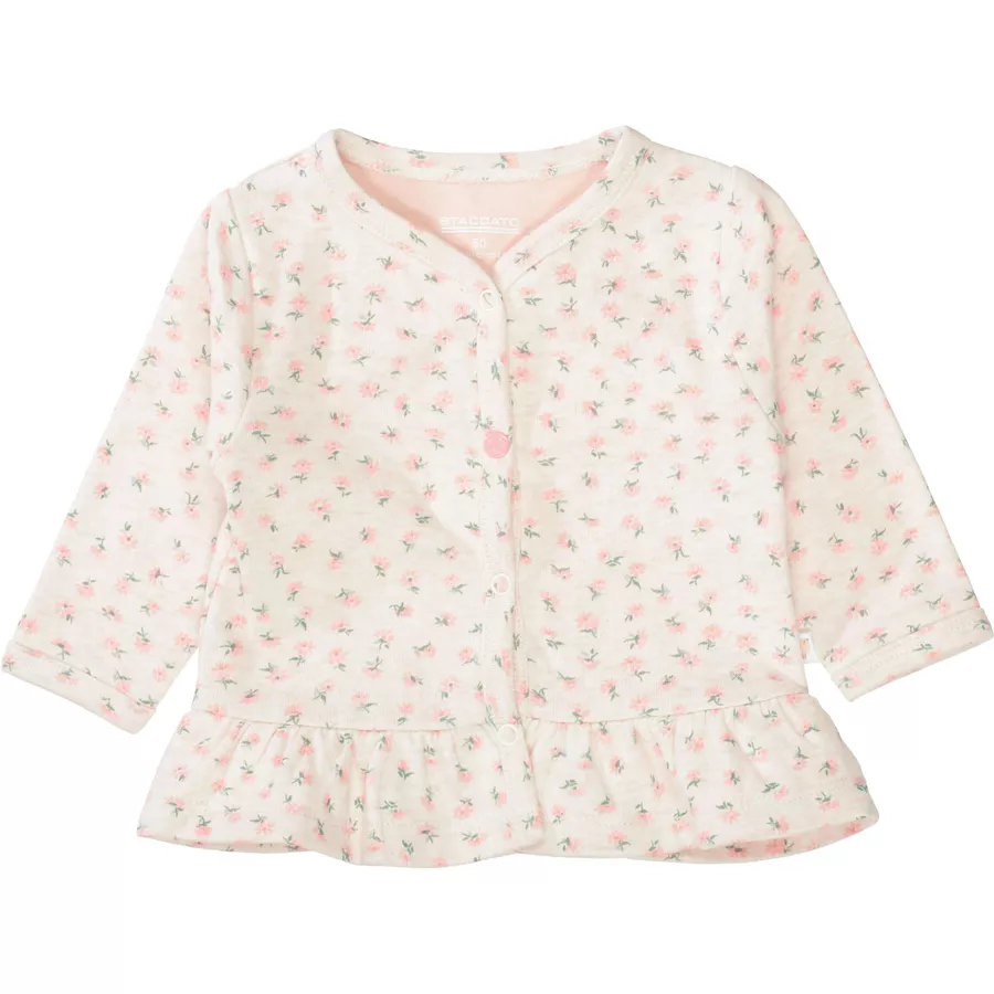 STACCATO Jacke sand melange gemustert