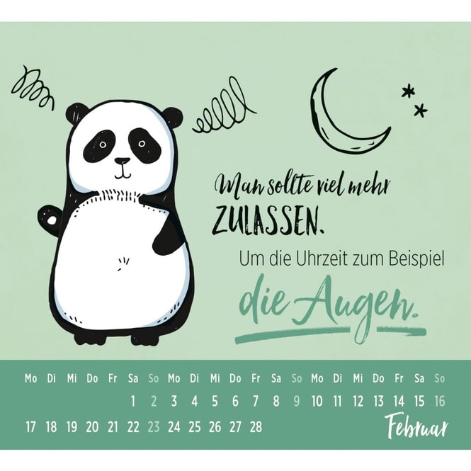 Mini-Kalender 2025 - Wer bin ich und warum so früh?