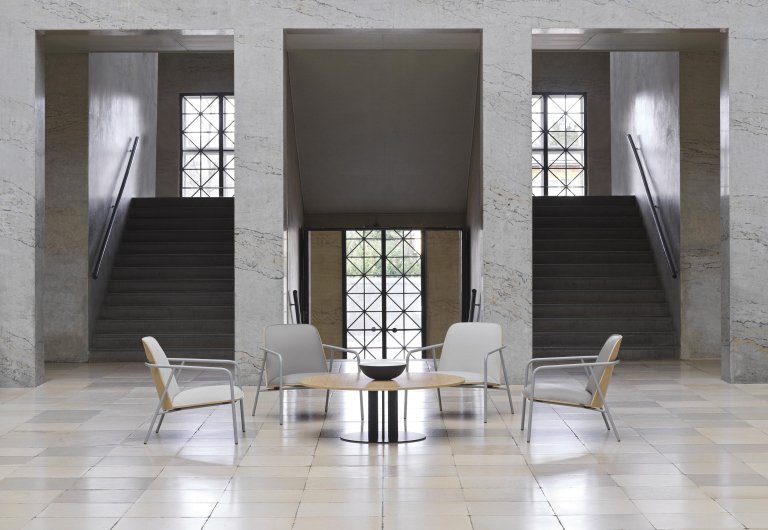 Normann Copenhagen Scala salontafel 130 wit marmer