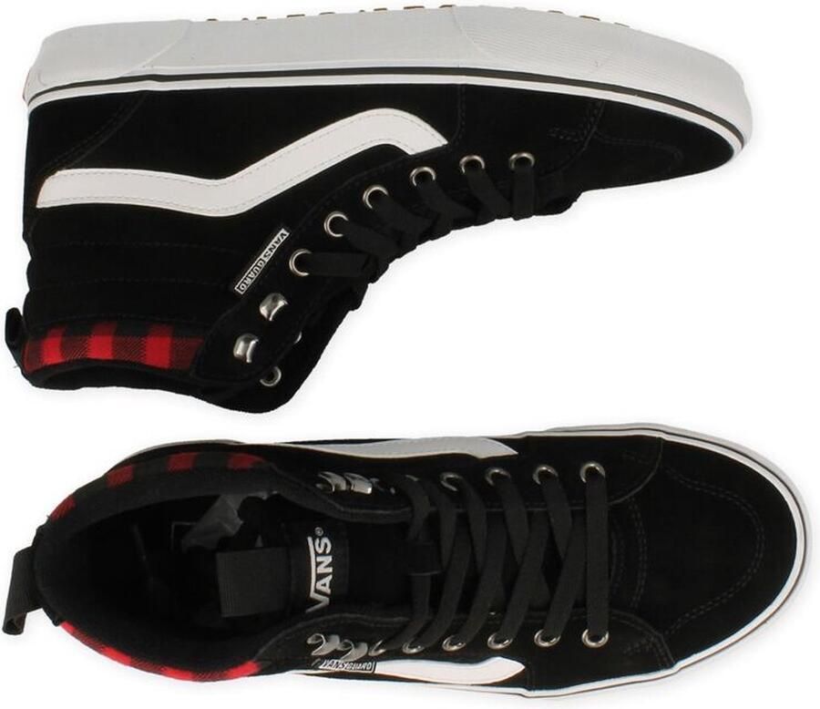 VANS Filmore Hi Guard sneakers zwart wit rood