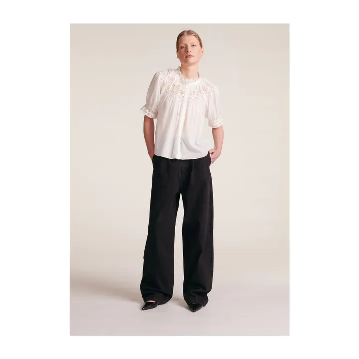 BELLEPIECE Blouse Leonor Dentelle | Ivoire