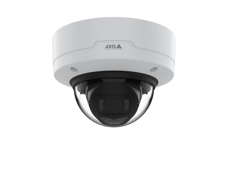 Axis Netzwerkkamera P3267-LVE Dome-Kamera mit 5MP für den Aussenbereich mit Varifokalobjektiv, IR und Deep Learning