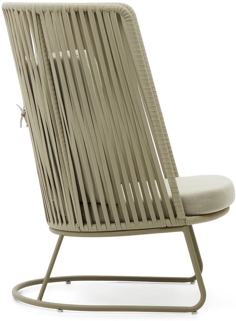 Kave Home   Saconca Hoge Outdoor Fauteuil