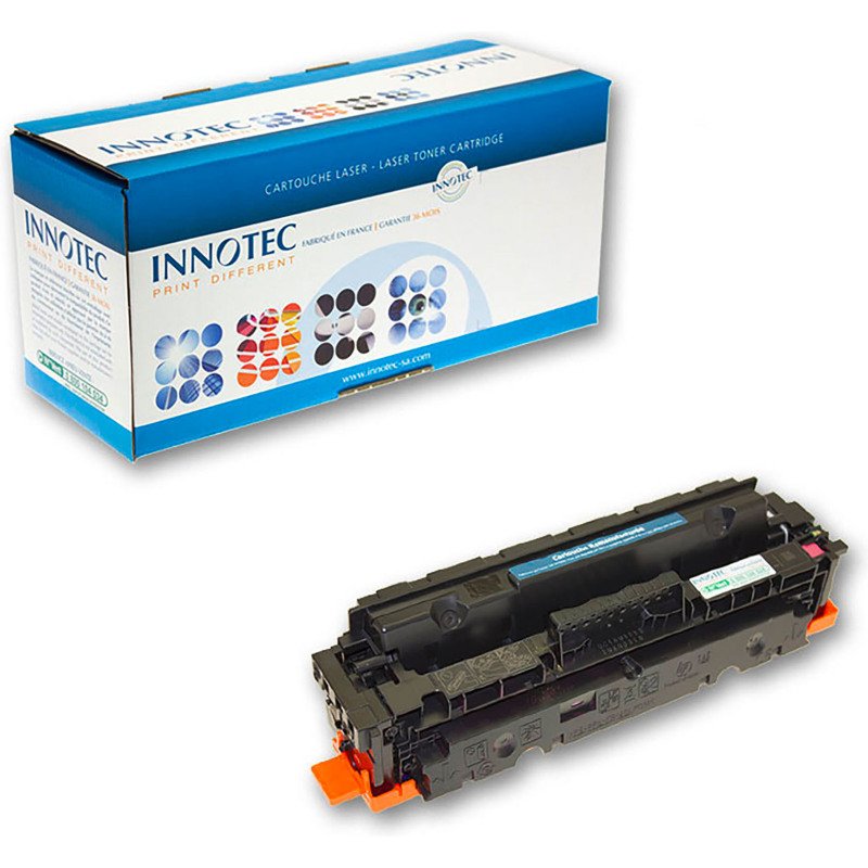 Toners Innotec compatibles HP 415 couleurs séparées pour imprimante laser