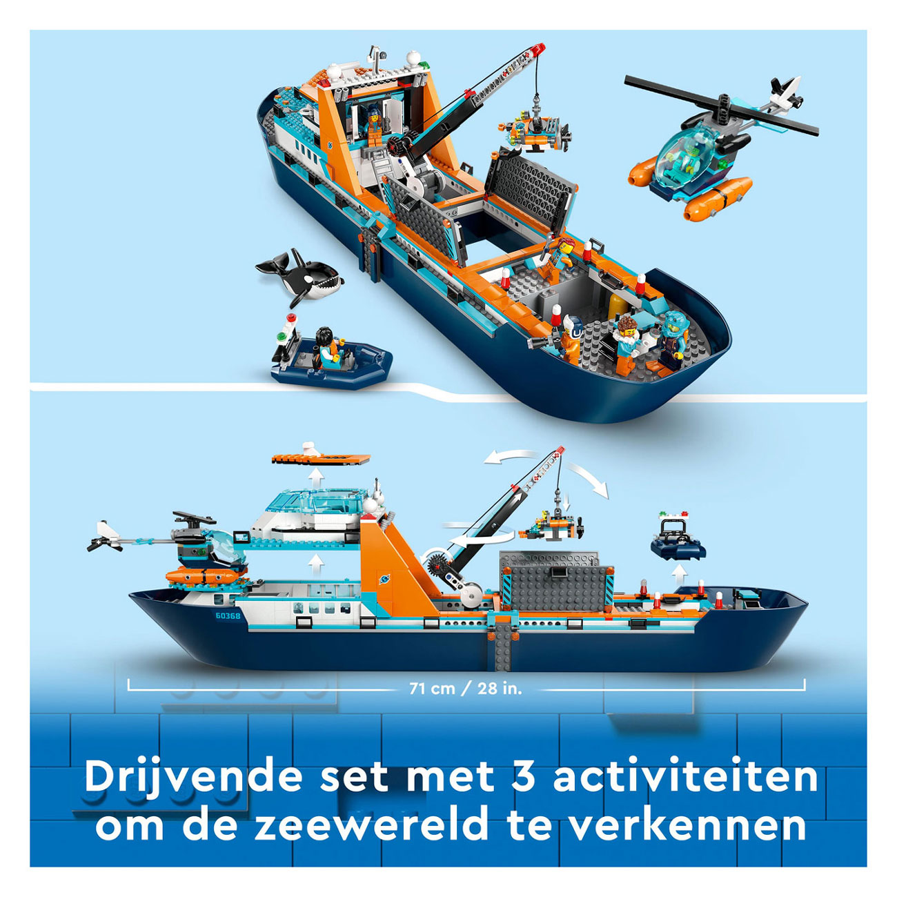 LEGO City 60368 Poolonderzoeksschip