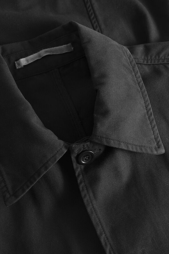 Norse Projects Norse Standard Twill Overshirt Sort