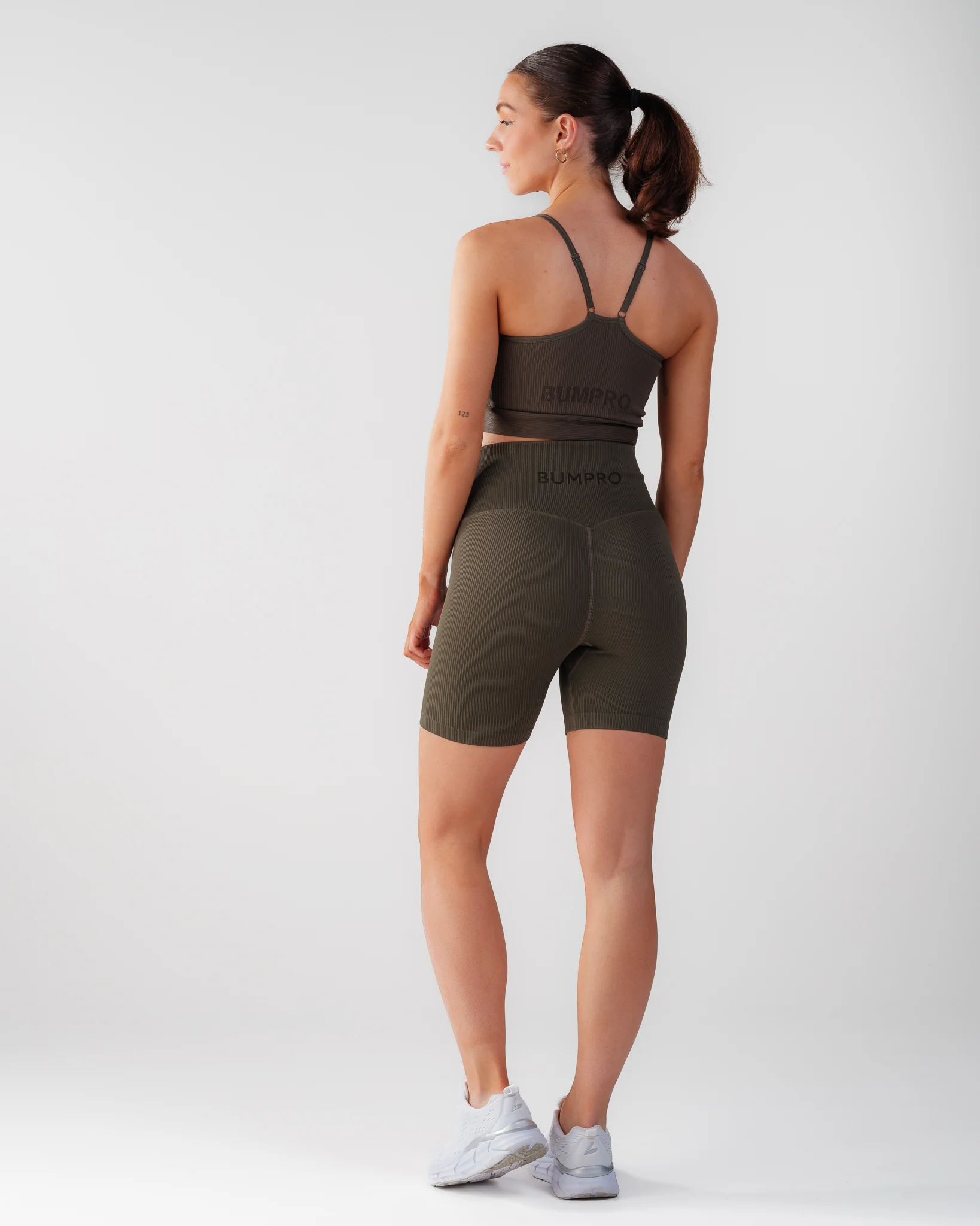 Bumpro Perfect Rib Bra Military Green