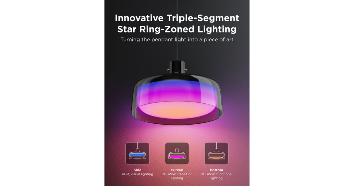 GoveePendant Light verlichting  (Zwart)