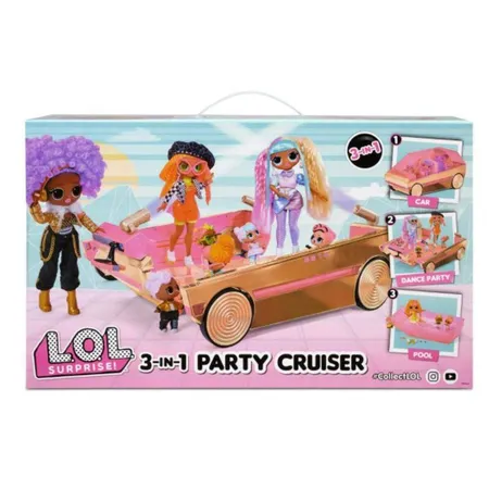 MGA Entertainment L.O.L. Surprise 3-in-1 Party Cruiser