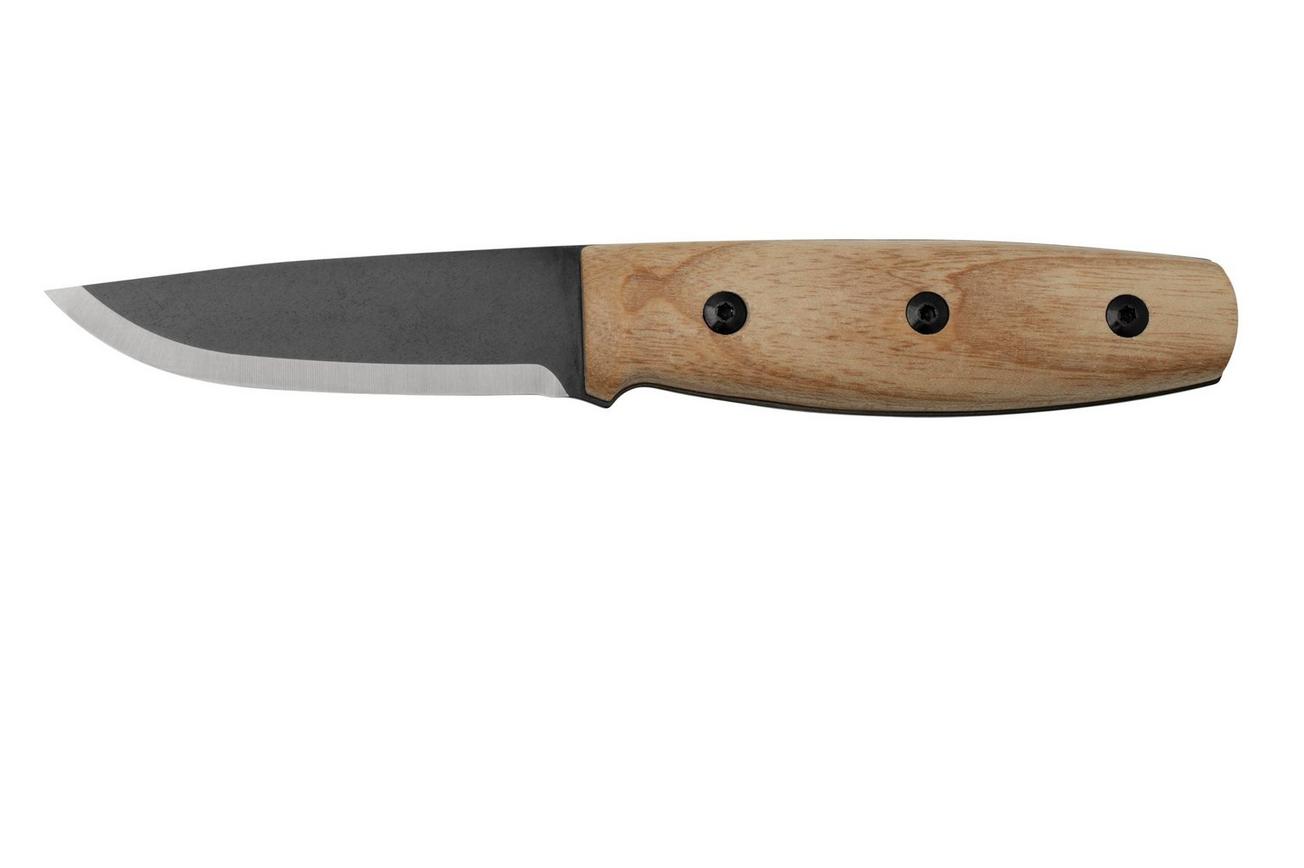 Morakniv Finn 14083 Ash Wood, Black Blade, bushcraftmes