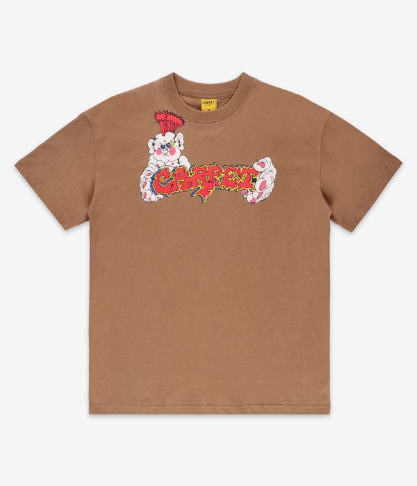 Carpet Company Punk Baby T-Shirt (brown)