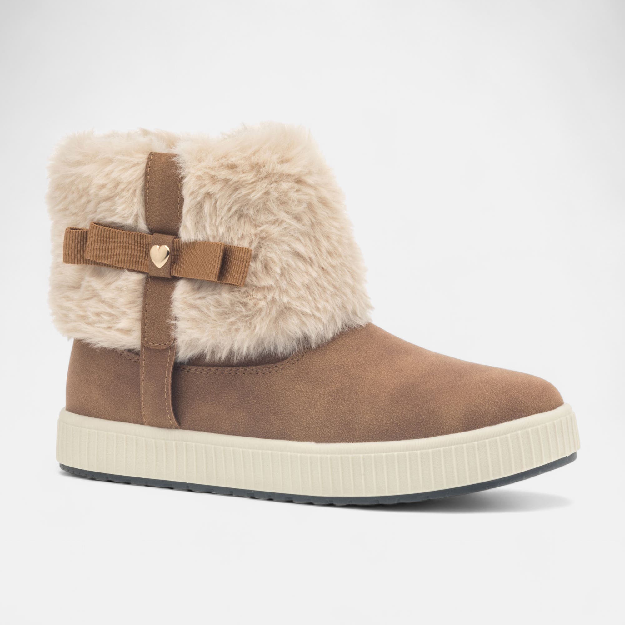 Bottines Fille cognac