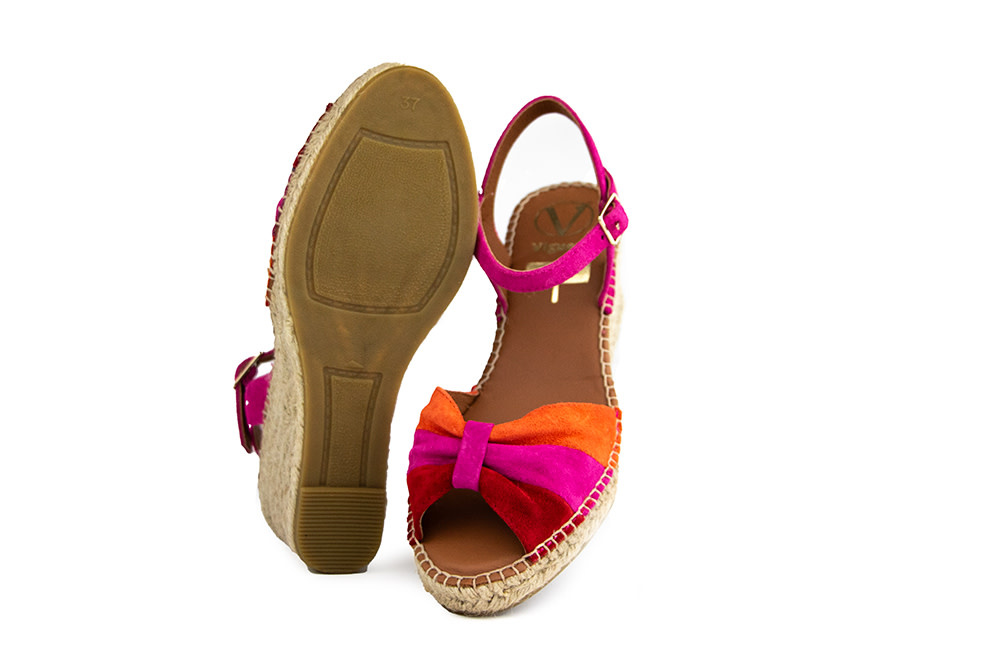Viguera Espadrille Combi Fuego