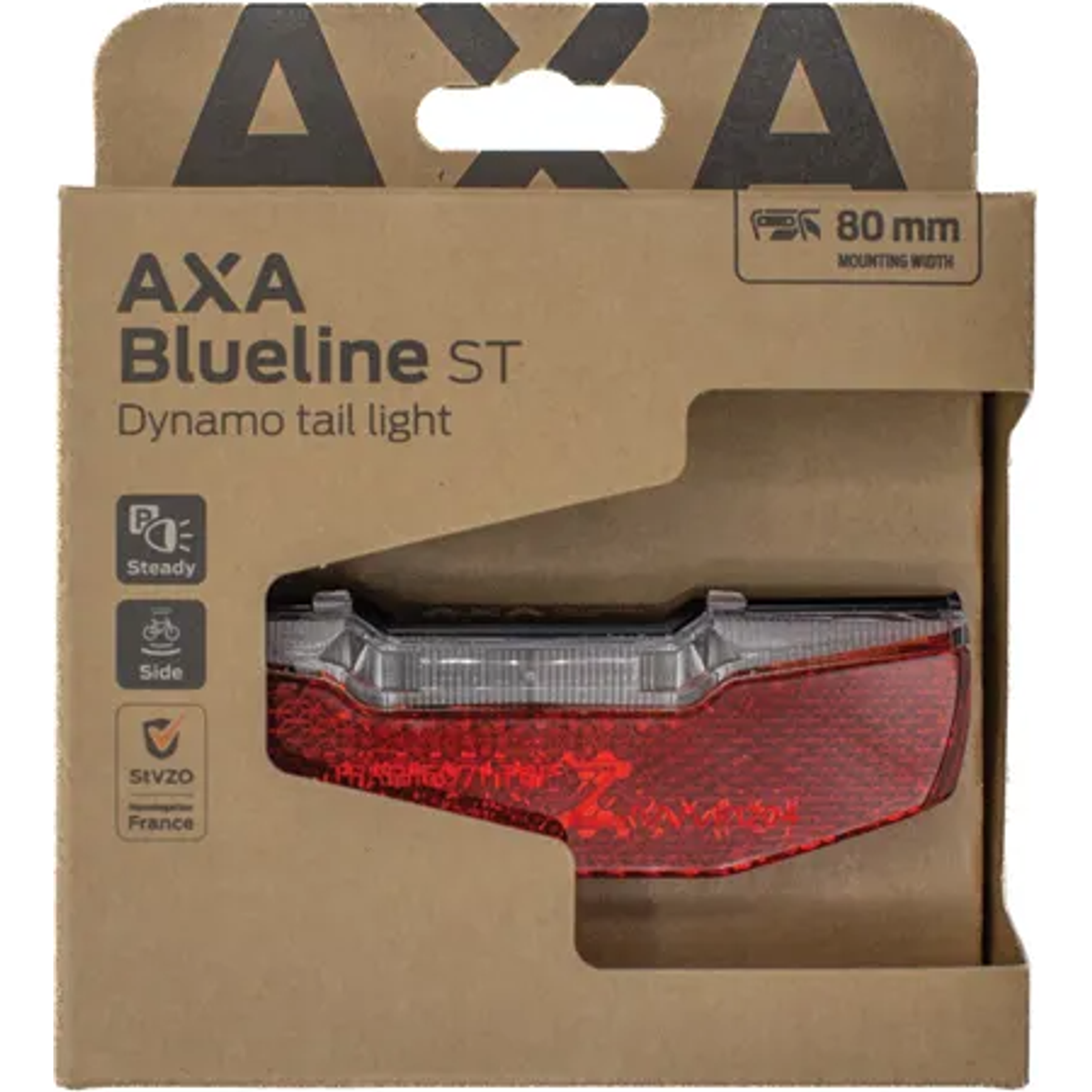 AXA Blueline Steady 80 mm Achterlicht