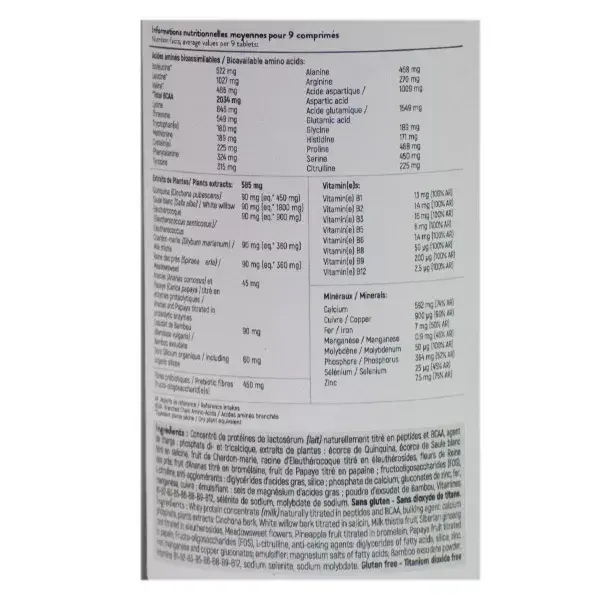 STC Nutrition Aminosports Peptides 270 comprimidos