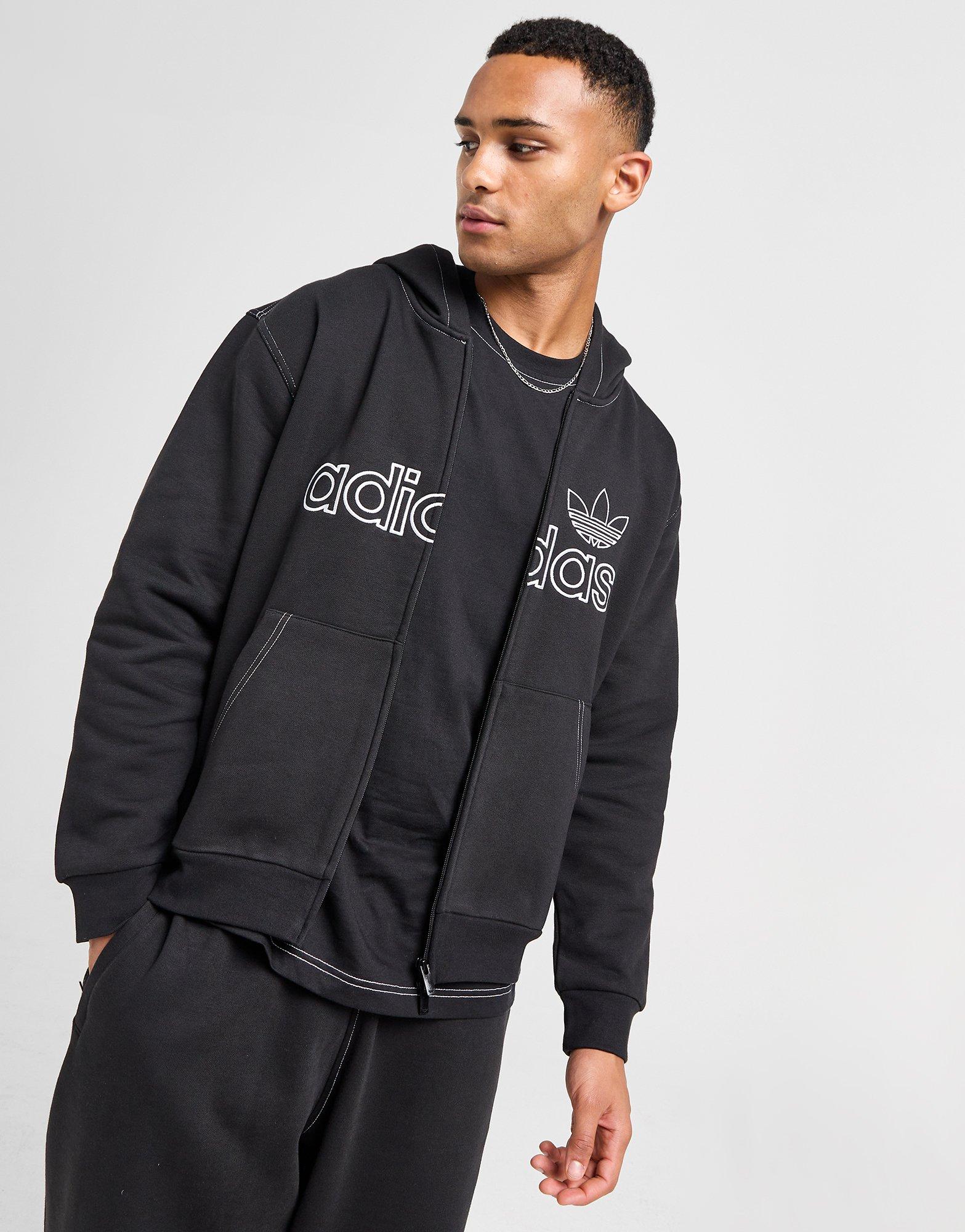 adidas Originals Sweat à capuche Stitch Zippé