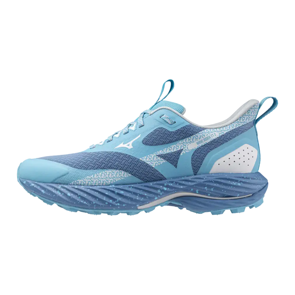 Mizuno Wave Rider TT 2 WOS Trail Hardloopschoenen Blauw/Wit Dames